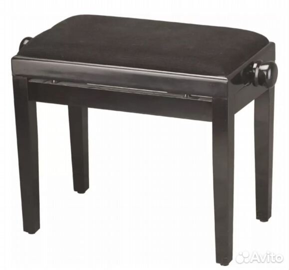 Банкетка для пианино.Бархат.46-54 см.Новая,наличие