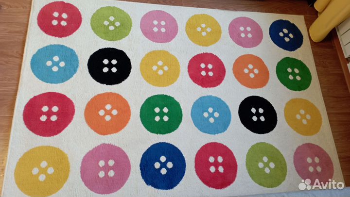 Ковёр Икеа пуговицы