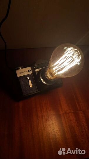 Zenit E зенит Е светильник лофт из фотоаппарата