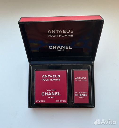 Chanel antaeus eau de toilette и мыло набор винтаж