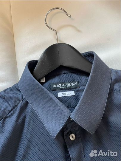 Dolce gabbana gold рубашка 46 размер
