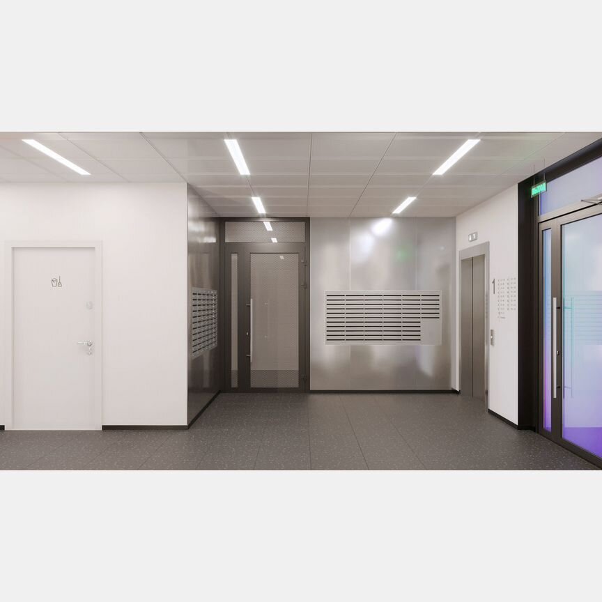 2-к. квартира, 61,1 м², 9/12 эт.