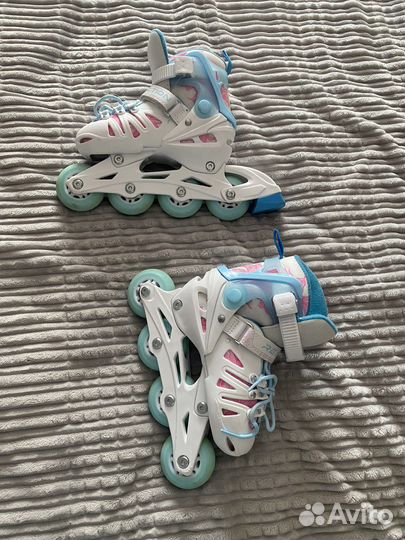 Роликовые коньки детские раздвижные