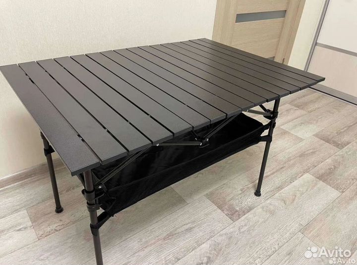 Складной туристический стол реечный