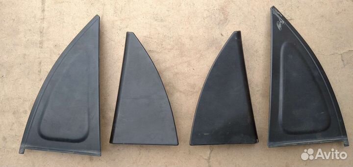 Уголок задней двери на Шевроле Ланос