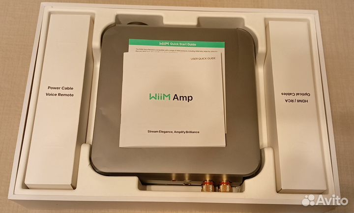 Wiim amp аудиостример цап усилитель