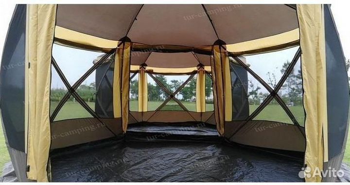 Туристический шатёр с двумя входами (mimir2905-2TD