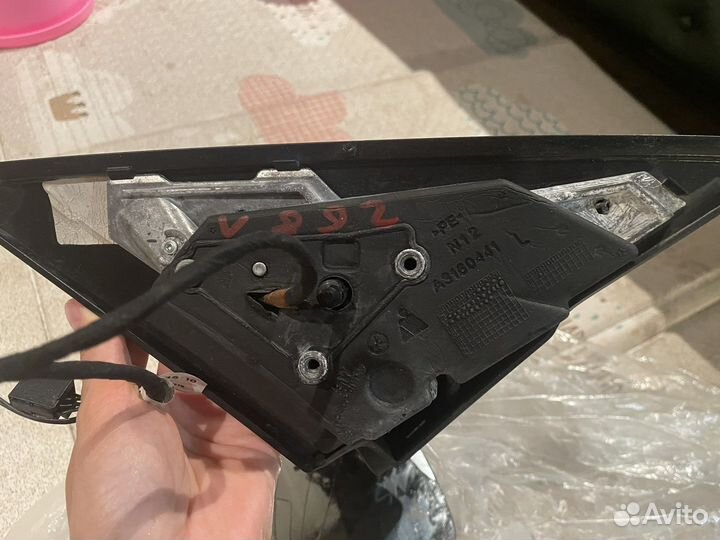 Зеркало левое mercedes w204