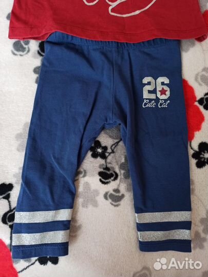 Вещи пакетом на девочку 68-74