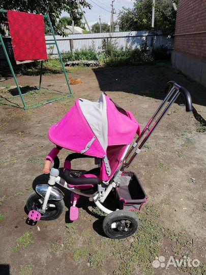 Велосипед с ручкой