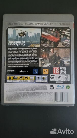 Gta 4 PS3(карта, мануал)