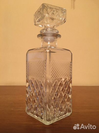 Графины-штофы хрустальные