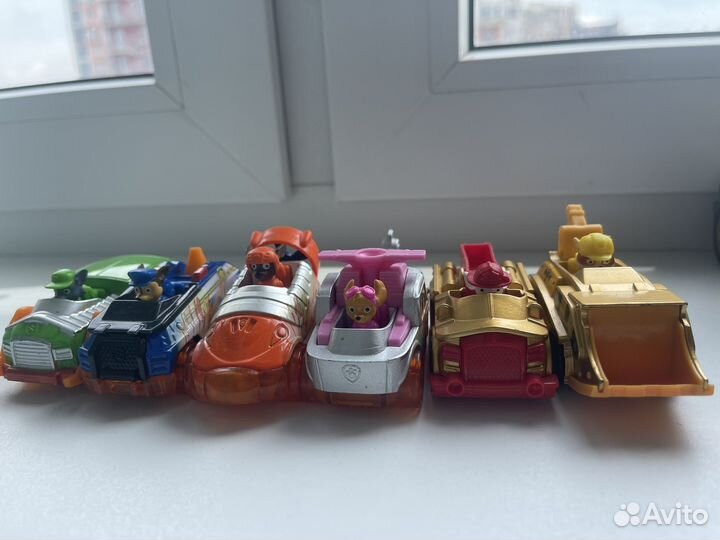 Машинки щенячий патруль