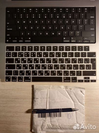 Накладка на клавиатуру Macbook pro 14, 16 2021