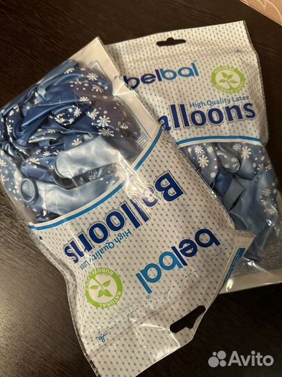 Новогодние воздушные шарики