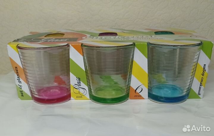 Стаканы новые