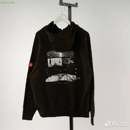 Зип-худи CAV empt черное