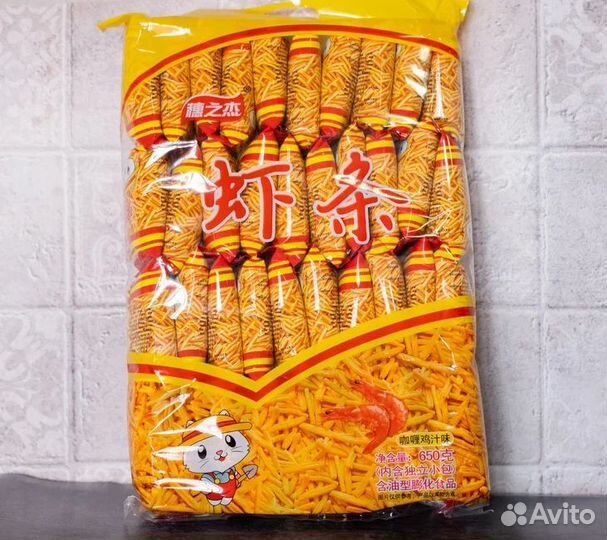 Чипсы оптом из Китая