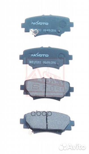 Колодки тормозные AKD05203 akyoto