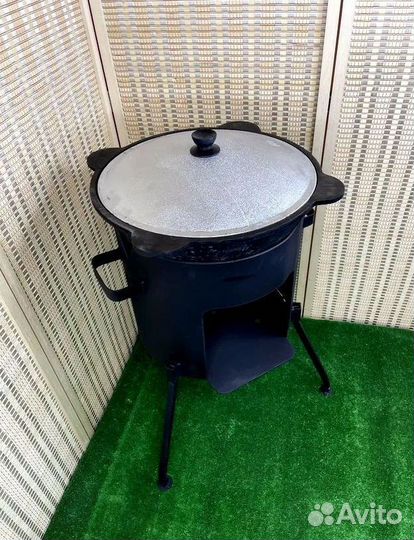 Казан 16 литров с печкой