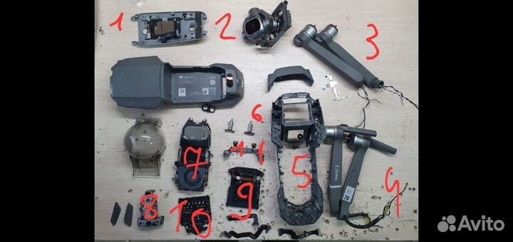 Dji Mavic 2 pro запчасти