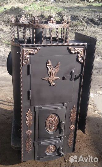 Печь банная на 3 помещения