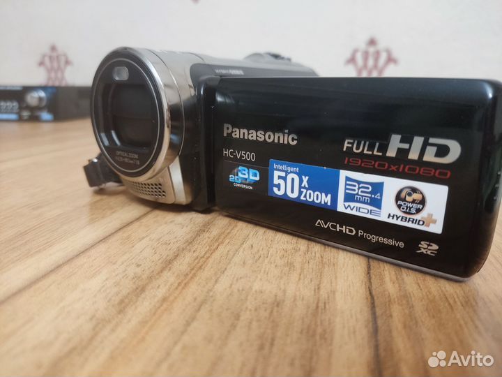 Видеокамера Panasonic hc v500