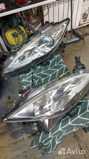 Фары Мазда 6 gh рестайлинг адаптивные биксенон AFS