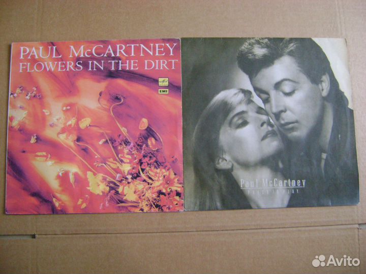 Пластинки Beatles, McCartney, Lennon