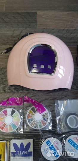 Для наращивания ногтей набор