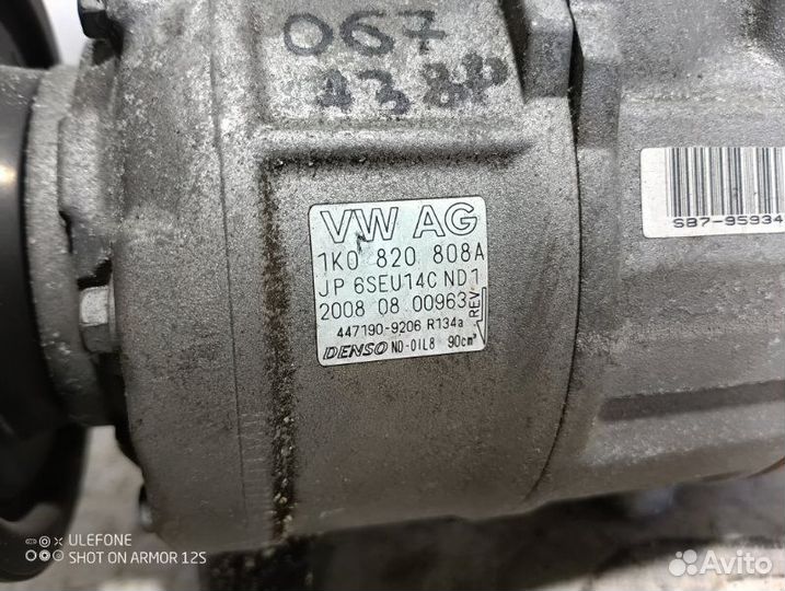 Компрессор кондиционера Audi A3 8P 1.8 CDA 2009