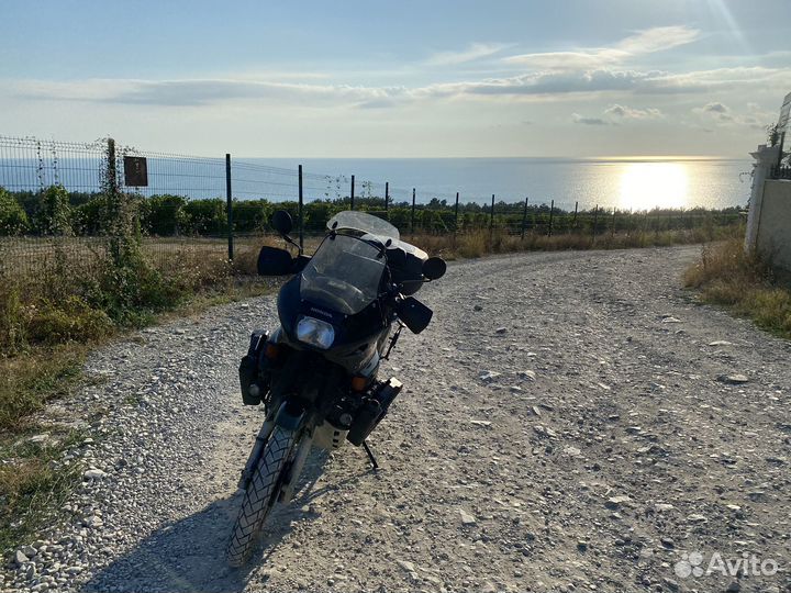 Honda transsalp v600 с большими допами