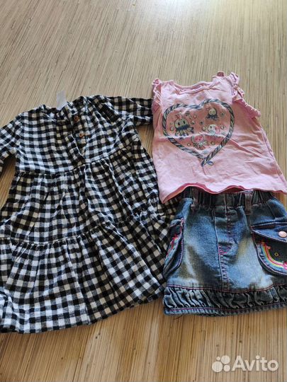 Вещи пакетом на девочку 86