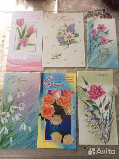 Открытки с 8 марта
