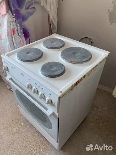 Плита электрическая бу с духовкой