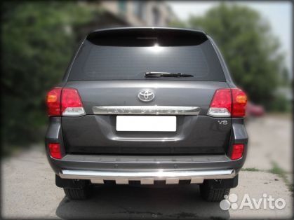 Защита бампера d-76 Toyota Land Cruiser 200