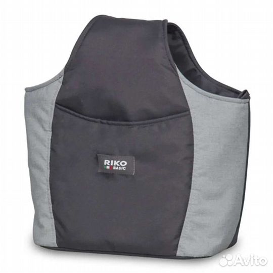 Коляска для двойни riko basic серая б/у