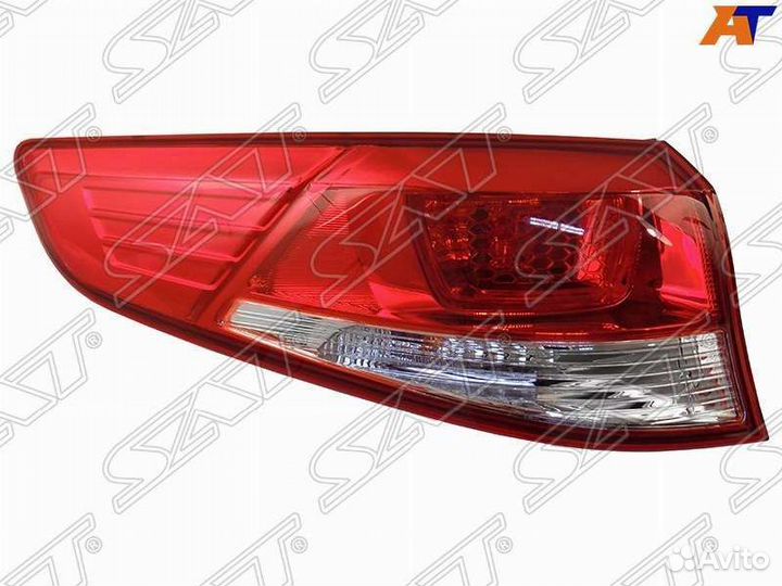 Левый задний фонарь на Киа Рио 3 седан 2015-17г