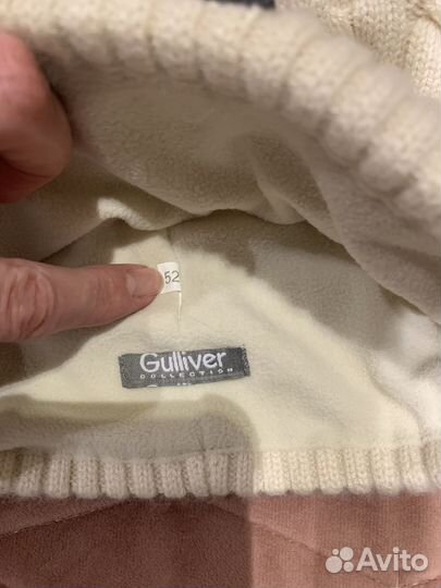 Шапка зимняя для девочки 50 52