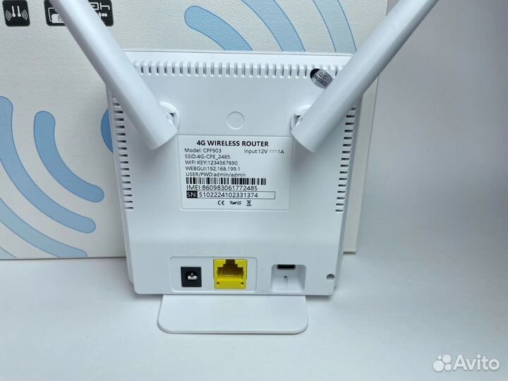 Универсальный модем 4g wifi роутер для сим