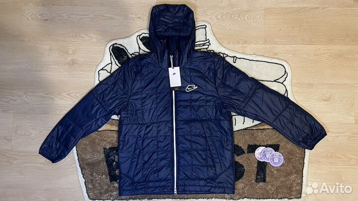 Пуховик Nike Synthetic-Fil Fleece Blue