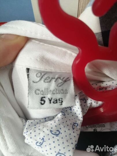 Рушашки детские 4 шт в одни руки