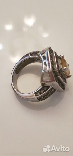 Кольцо серебряное