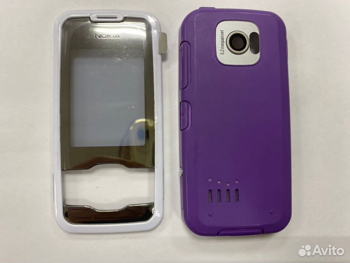 Корпус для телефона Nokia 7610s красный и фиолет