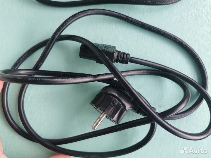 Сетевой кабель для компьютера, принтера IEC, c 13