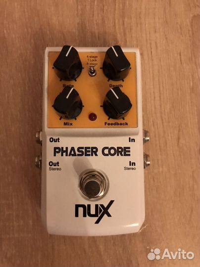 Педаль эффекта фейзер NUX phaser-core