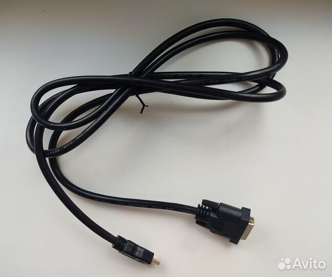 Кабель hdmi - DVI-D, 2 м