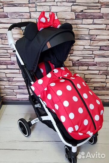Коляска прогулочная Dearest 818 + новая мини