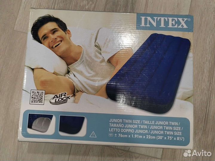 Надувной матрас intex