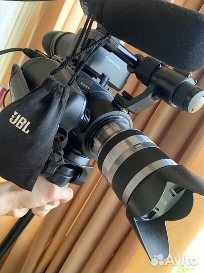 Sony nex fs100 + штатив